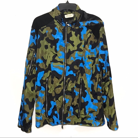 Reves Paris Men's Camo Jacket Size Medium - Picture 1 of 3